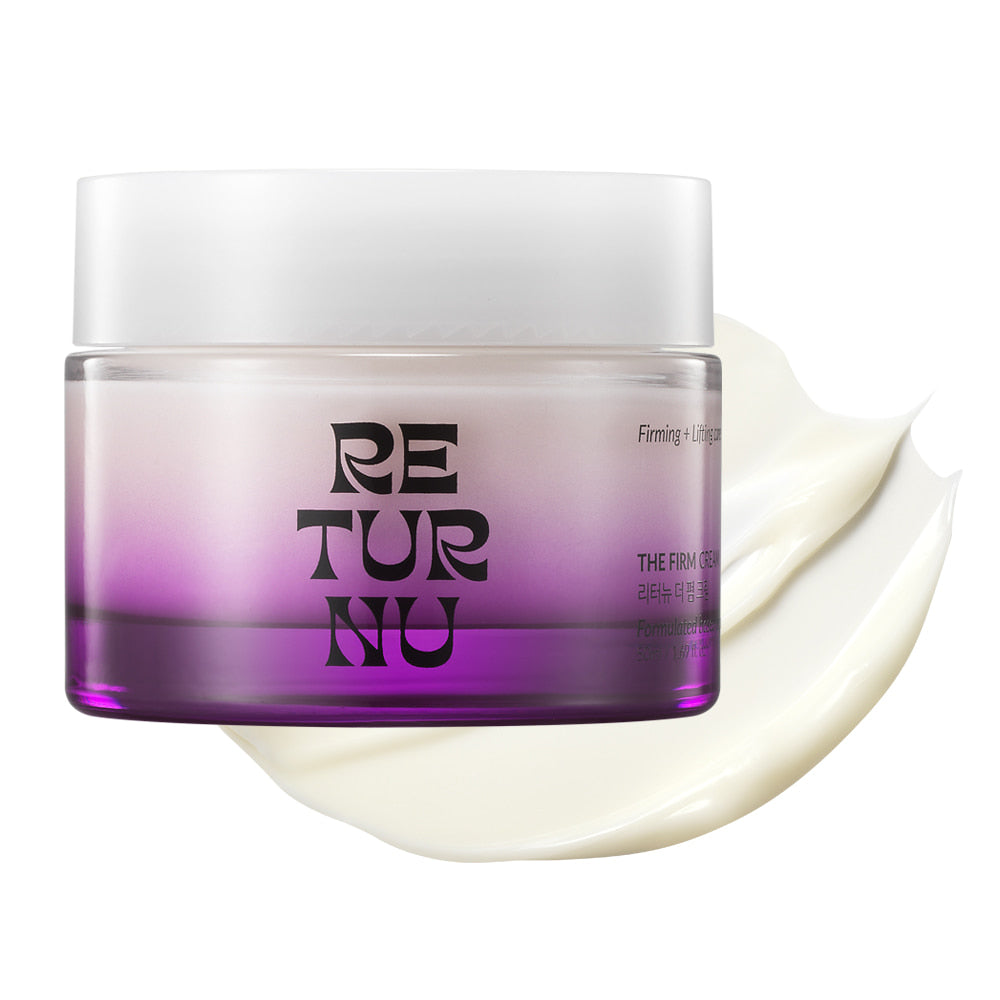 Returnu The Firm Cream - Korean skincare firming anti-aging moisturizer