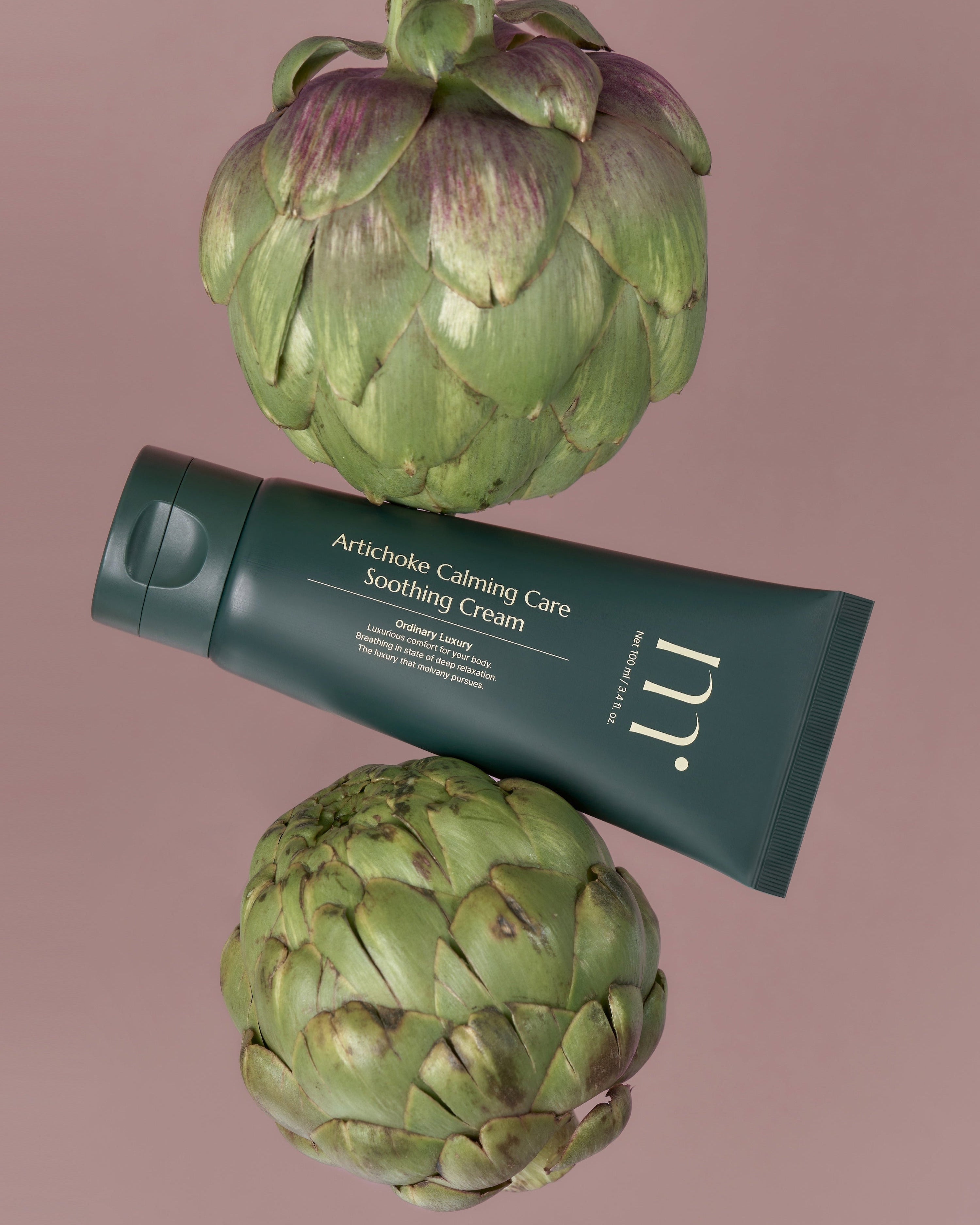Molvany Artichoke Soothing Cream rich texture and consistency