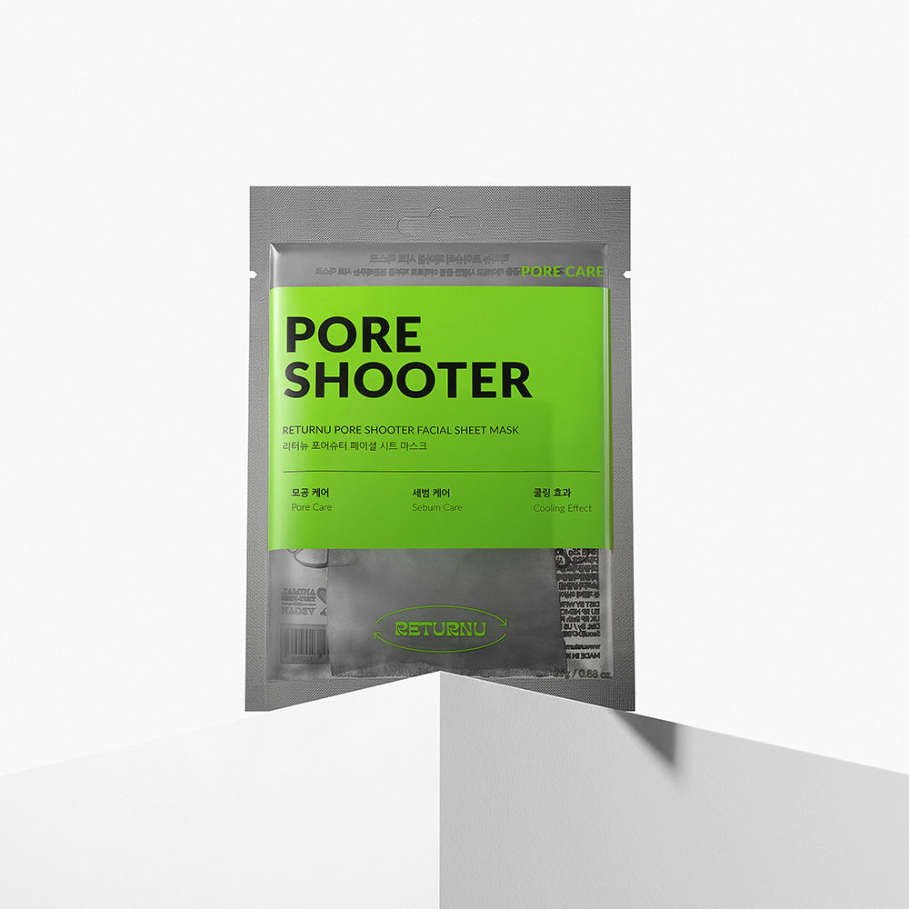 Returnu Pore Shooter Sheet Mask individual packet