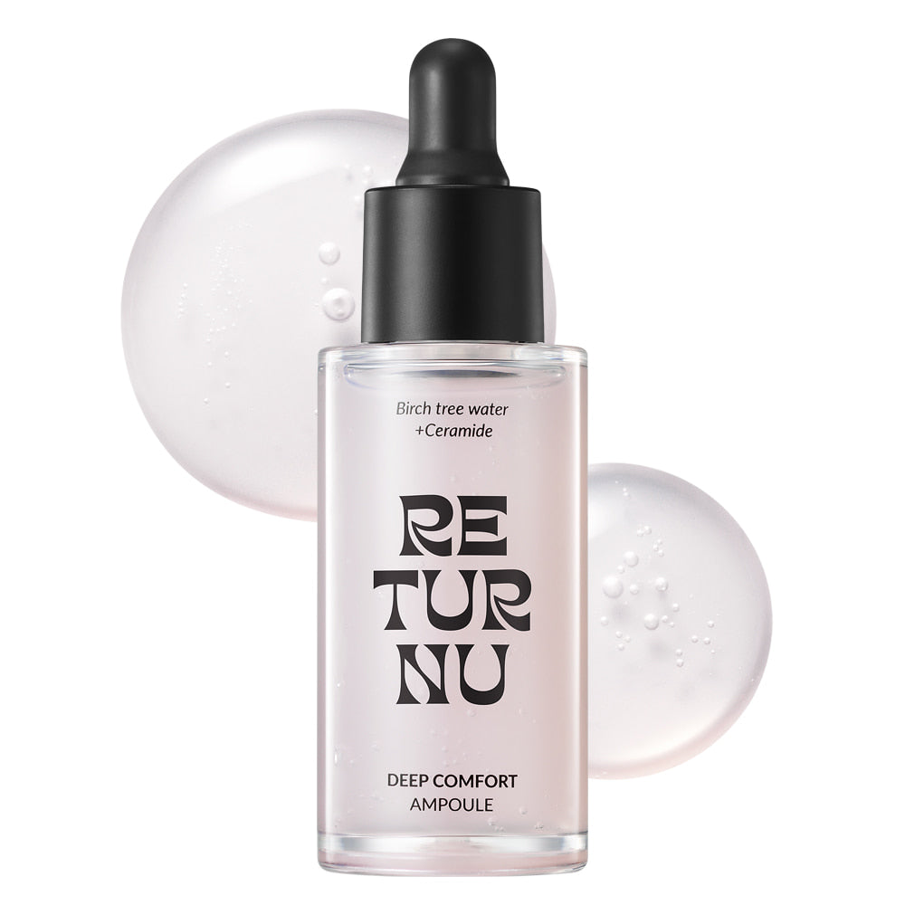 Returnu Deep Comfort Ampoule - Korean skincare intensive hydrating serum ampoule