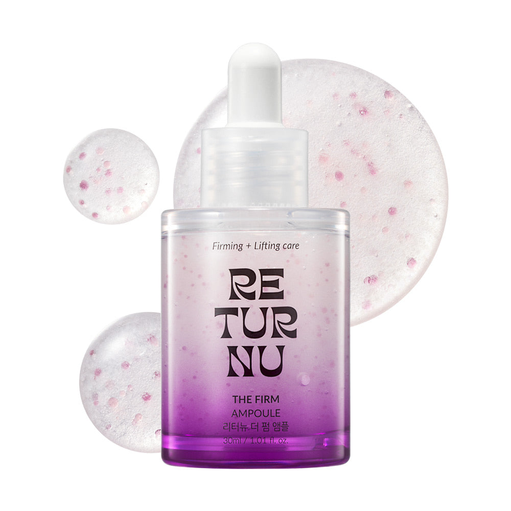 Returnu The Firm Ampoule - Korean skincare firming and lifting anti-aging serum