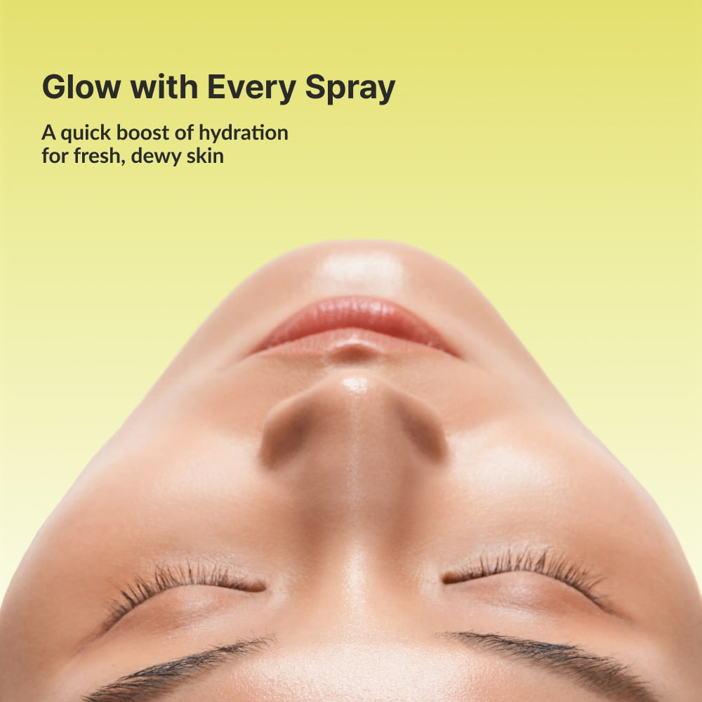 Returnu Vitatone Dewy Glow Mist refreshing spray on face