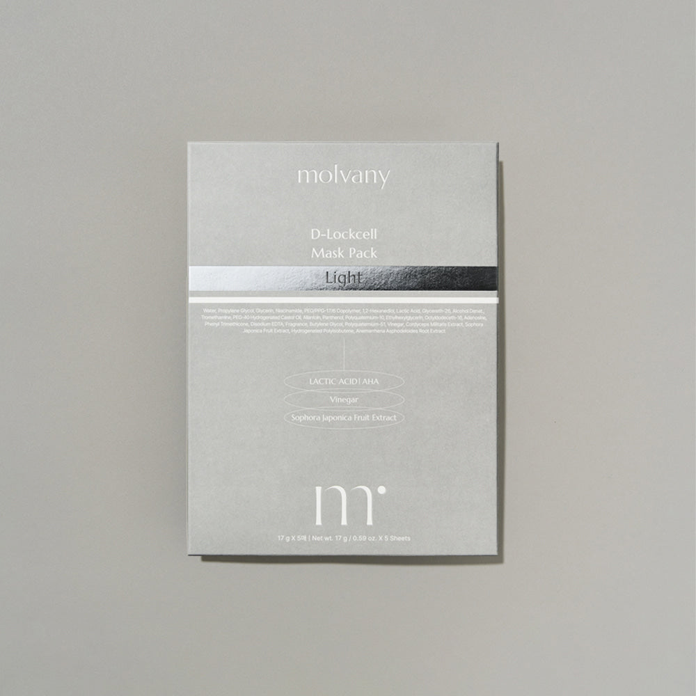 Molvany Diraxel Pack Light - Korean skincare at-home CO2 carboxy therapy mask