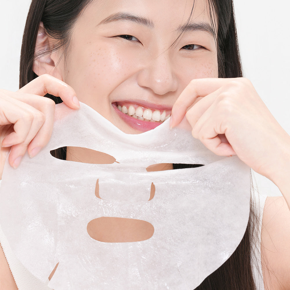 Returnu Pore Shooter Sheet Mask application for pore care