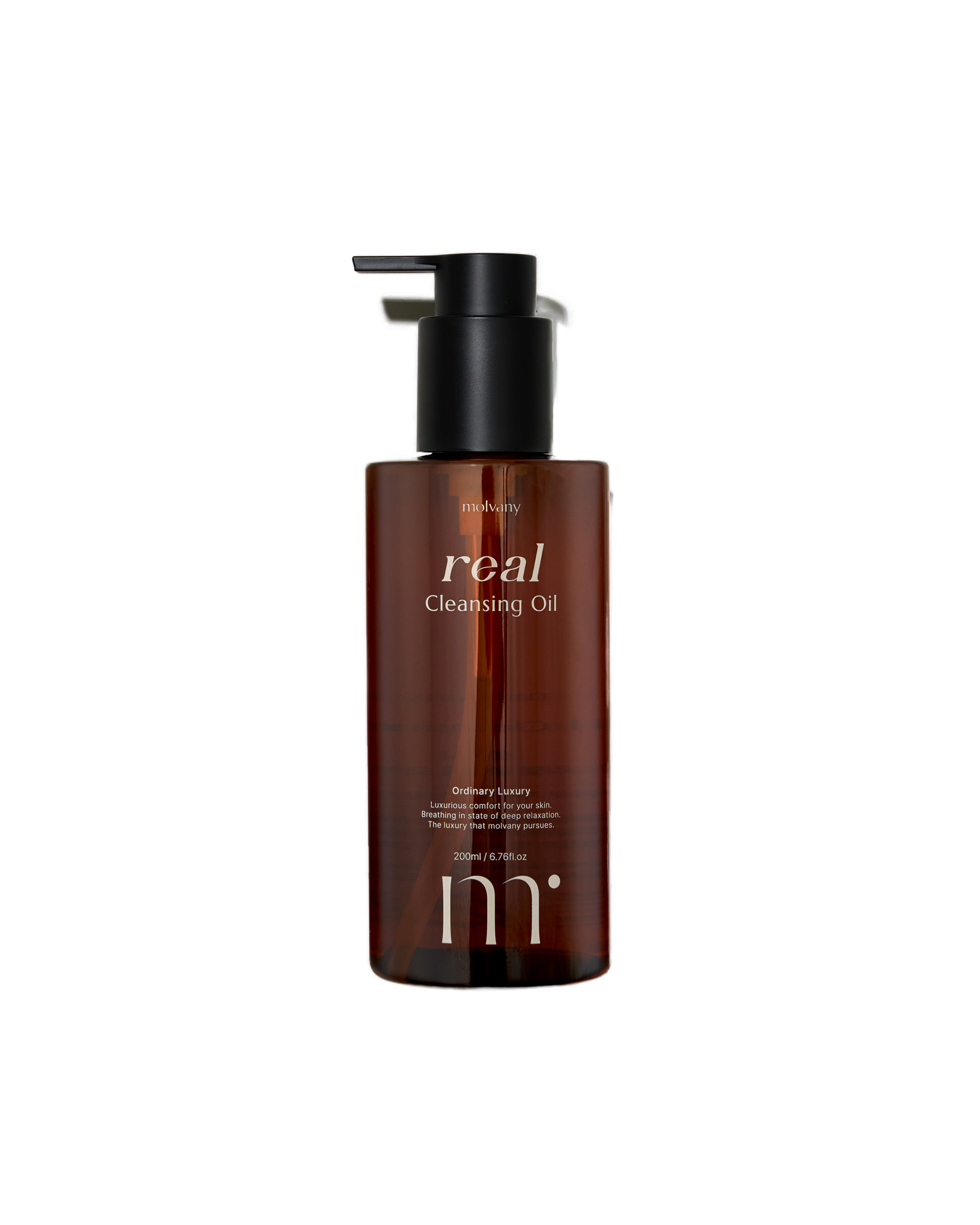 Molvany Real Cleansing Oil for gentle makeup removal - Korean double cleanse