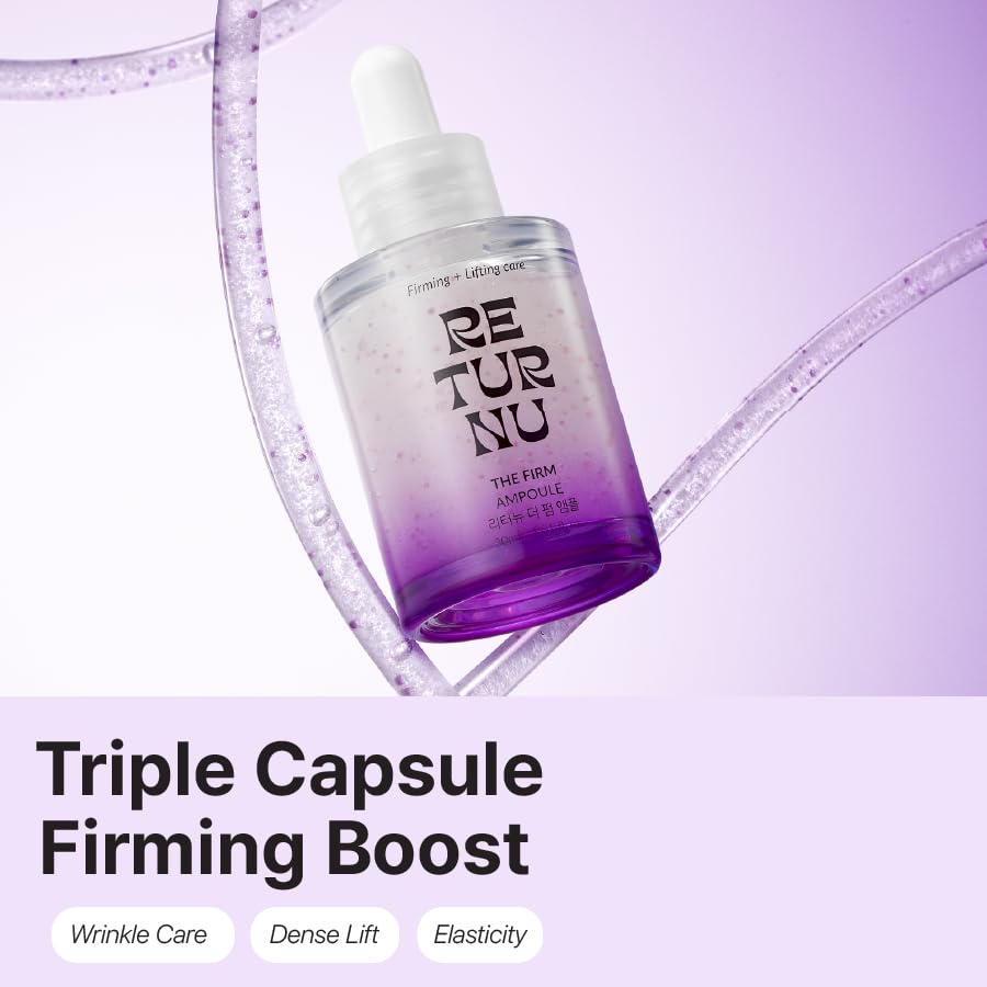 Returnu The Firm Ampoule serum texture and consistency