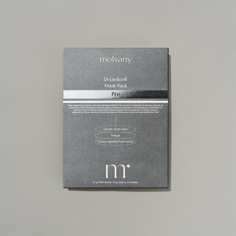 Molvany Diraxel Pack Pro - Korean skincare professional CO2 carboxy treatment mask